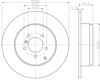 Диск тормозной задний 8DD355115171 HELLA