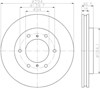 Передний тормозной диск 8DD355115731 HELLA