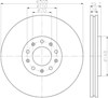 Ротор тормозной 8DD355116631 HELLA