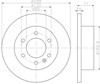 Тормозные диски 8DD355117641 HELLA