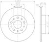 Задний дисковый тормоз 8DD355118071 HELLA