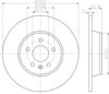 Задний дисковый тормоз 8DD355118841 HELLA