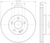 Ротор тормозной 8DD355119591 HELLA