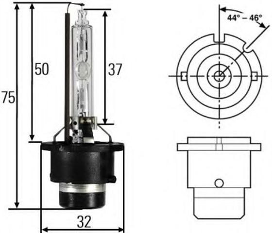 Ксенон 8GS007949311 HELLA