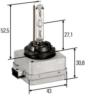 Лампа ксенонова standard d1s 35w p32d-2-5 8GS009028111
