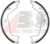 Колодки ручника/стояночного тормоза 9071 ABS