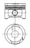 Поршень в комплекте на 1 цилиндр, STD 92228600 KOLBENSCHMIDT