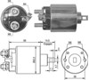 Реле втягивающее стартера 940113050022 MAGNETI MARELLI