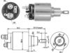 Втягивающее реле стартера 940113050435 MAGNETI MARELLI