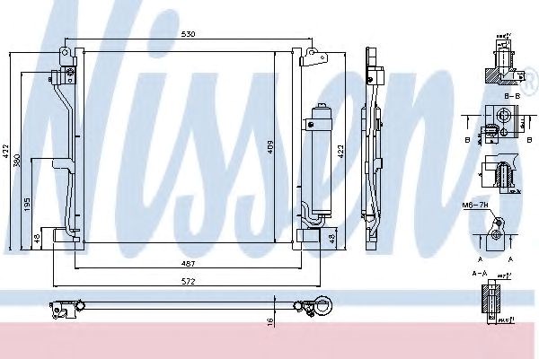 Конденсер 940337 NISSENS