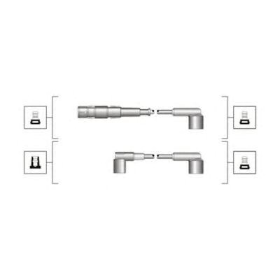 Провода высокого напряжения 941319170048 MAGNETI MARELLI