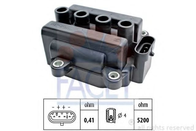 Модуль зажигания 96418 FACET