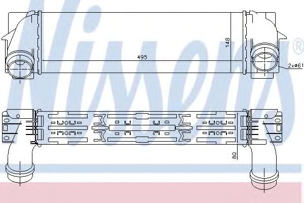 Интеркулер 96440 NISSENS