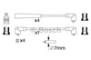 Провода высоковольтные в комплекте 986356719 BOSCH