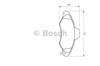 Колодки тормозные передние дисковые 986424644 BOSCH