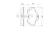 Передние тормозные колодки 986460989 BOSCH