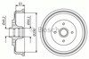 Барабан тормозной задний 986477178 BOSCH