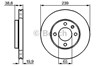 Передний тормозной диск 986478017 BOSCH