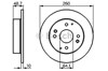 Задний дисковый тормоз 986478172 BOSCH