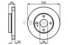 Ротор тормозной 986478219 BOSCH