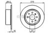 Задний тормозной диск 986478420 BOSCH