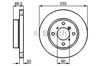 Передний тормозной диск 986478450 BOSCH