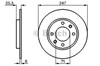 Тормозные диски 986478464 BOSCH