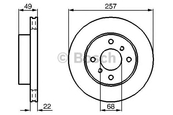 Тормозные диски Nissan Almera