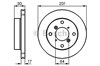 Тормоз дисковый передний 986478721 BOSCH