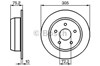 Дисковый тормоз 986478771 BOSCH