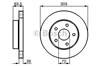 Диск тормозной передний 986478772 BOSCH