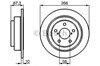 Задний дисковый тормоз 986478799 BOSCH