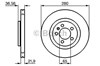 Передний тормозной диск 986478852 BOSCH