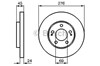 Ротор тормозной 986479035 BOSCH