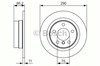 Тормозные диски 986479043 BOSCH