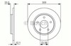 Задний тормозной диск 986479050 BOSCH