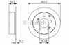 Тормозные диски 986479061 BOSCH