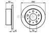 Задний дисковый тормоз 986479066 BOSCH