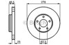 Диск тормозной передний 986479173 BOSCH