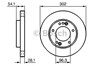 Передний тормозной диск 986479230 BOSCH