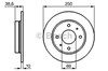 Тормозной диск 986479236 BOSCH