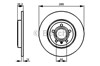 Задний дисковый тормоз 986479252 BOSCH