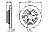 Тормозной диск 986479259 BOSCH