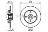 Дисковый тормоз 986479279 BOSCH