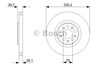 Диск тормозной передний 986479290 BOSCH