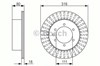 Дисковый тормоз 986479385 BOSCH