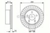 Ротор тормозной 986479386 BOSCH