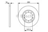 Задний дисковый тормоз 986479390 BOSCH