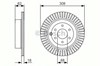 Диск тормозной задний 986479533 BOSCH