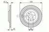 Задний дисковый тормоз 986479591 BOSCH
